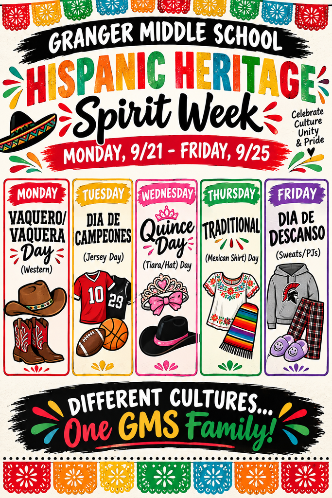 Spirit Week Flyer