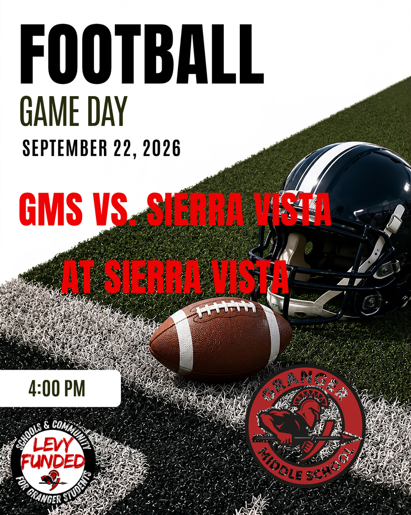 Football game day vs. Sierra Vista at Sierra Vista. Game starts at 4:00