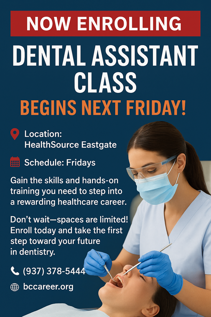 Dental Assistant Starting Soon!