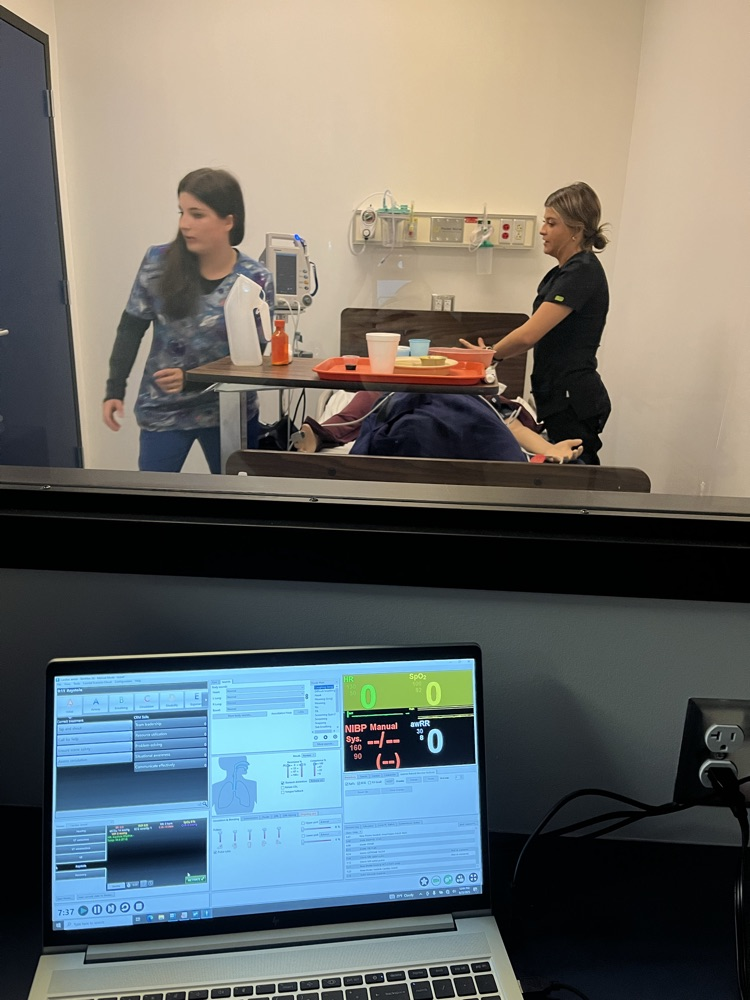 Sim Man training