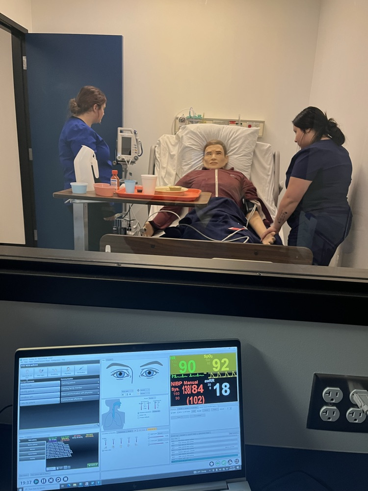 Sim Man training
