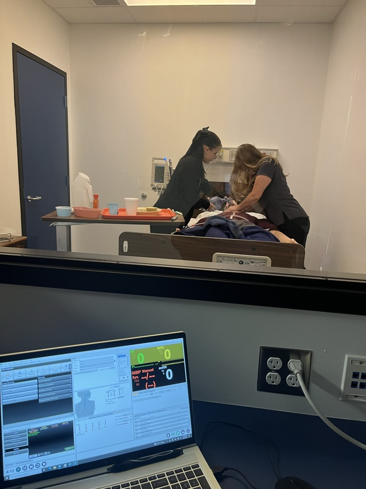 Sim Man training