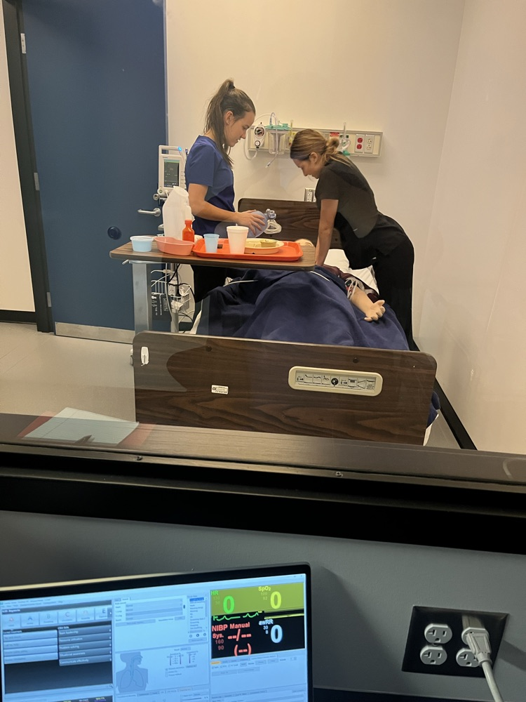 Sim Man training