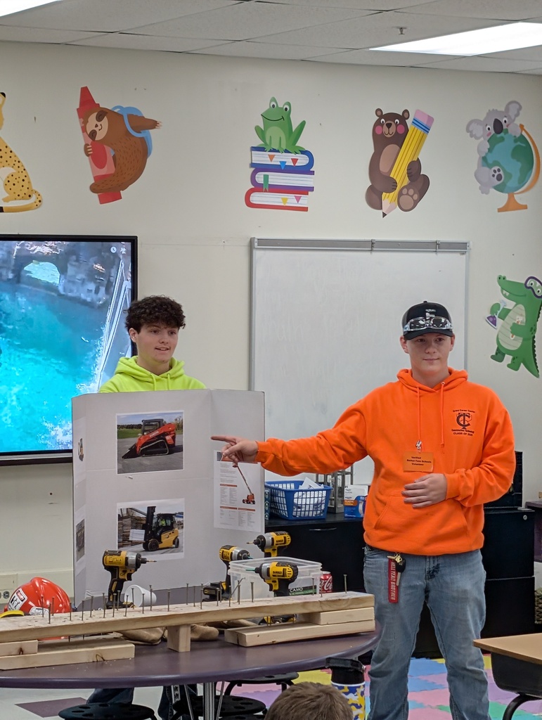 Construction students