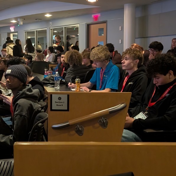 Getting ready for Keynote.