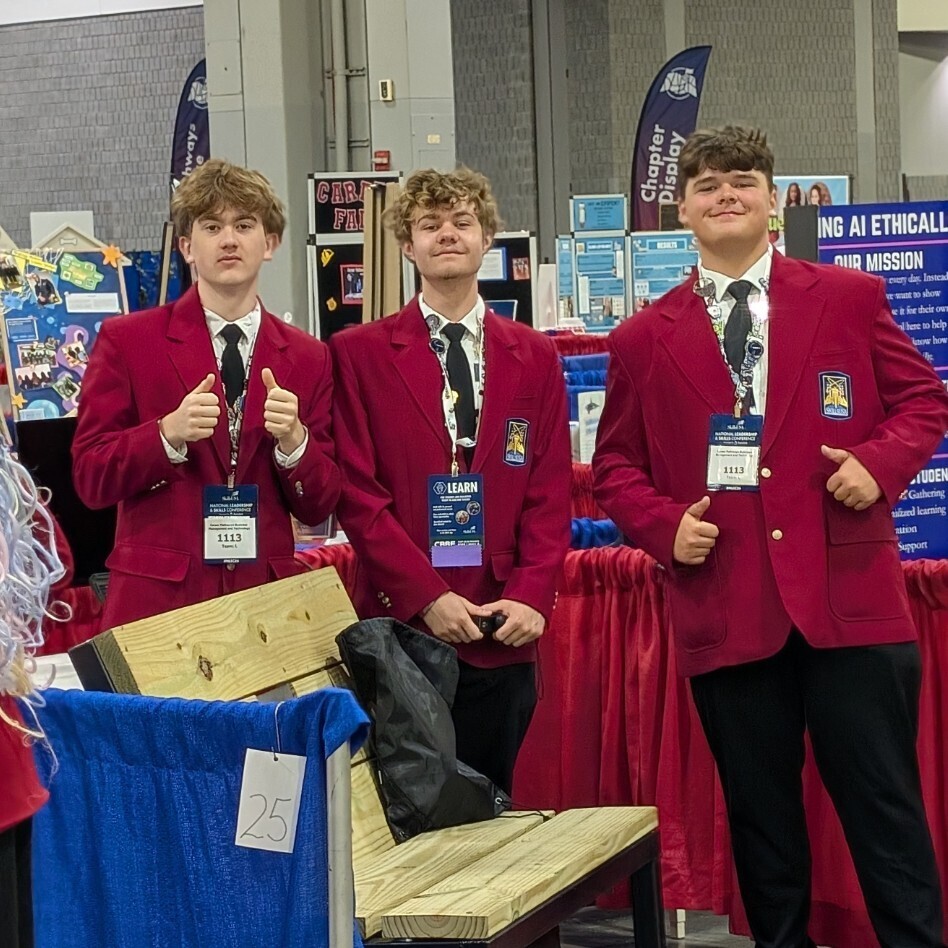 Career Pathway Showcase - Judson Asbury, Jackson Tilley and Wyatt Rhodes
