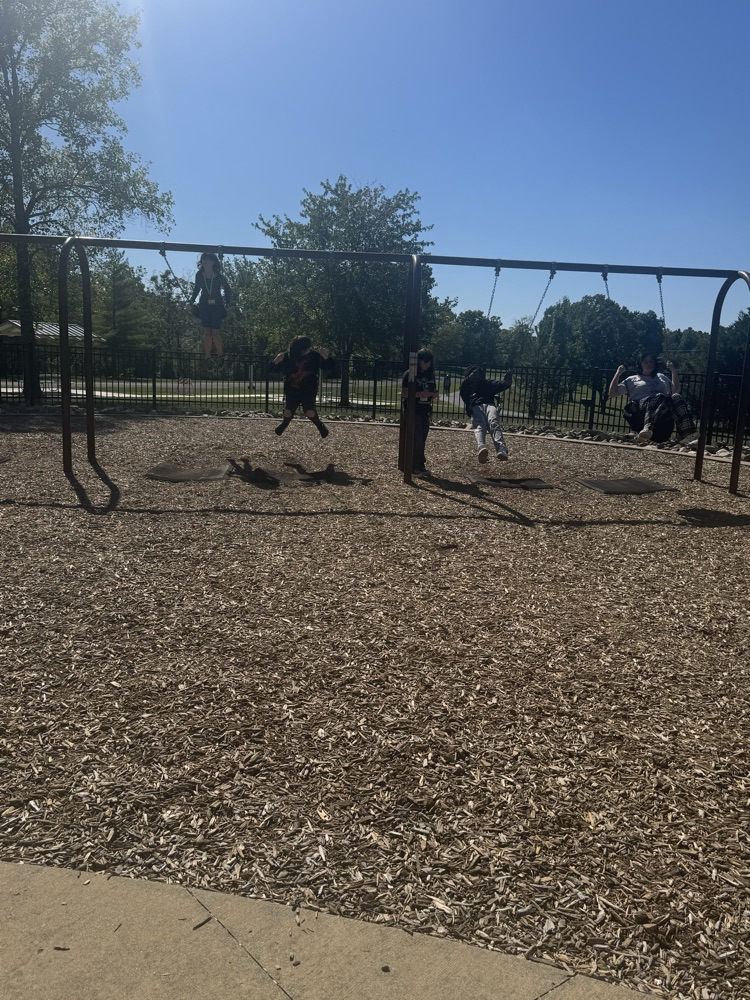 Recess at the park.