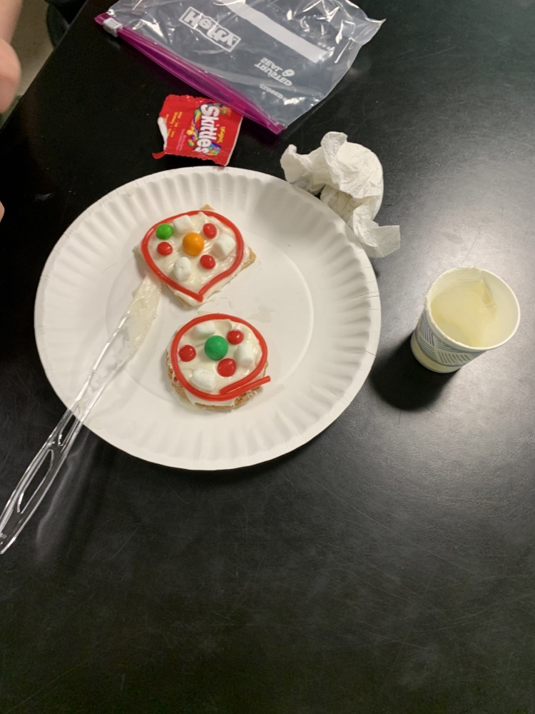 mini marshmallows for the vacuoles