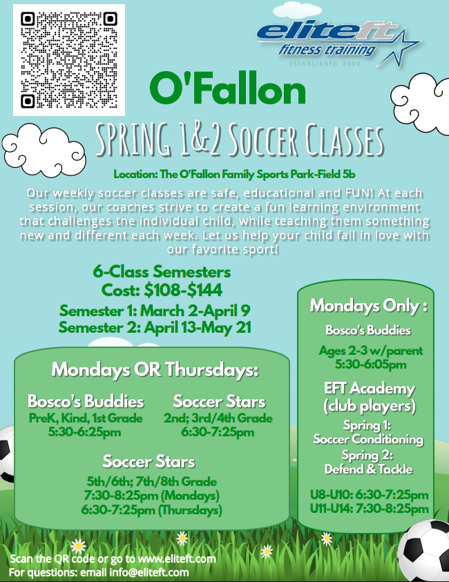 Spring Soccer at Elite