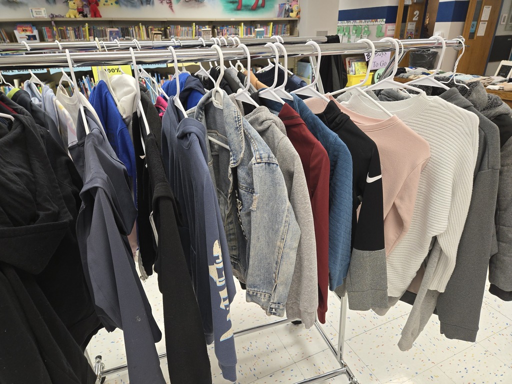 image of found jackets and shirts at Illini