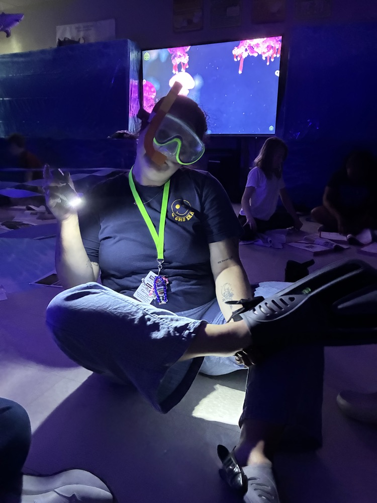 scuba diving for learning! 