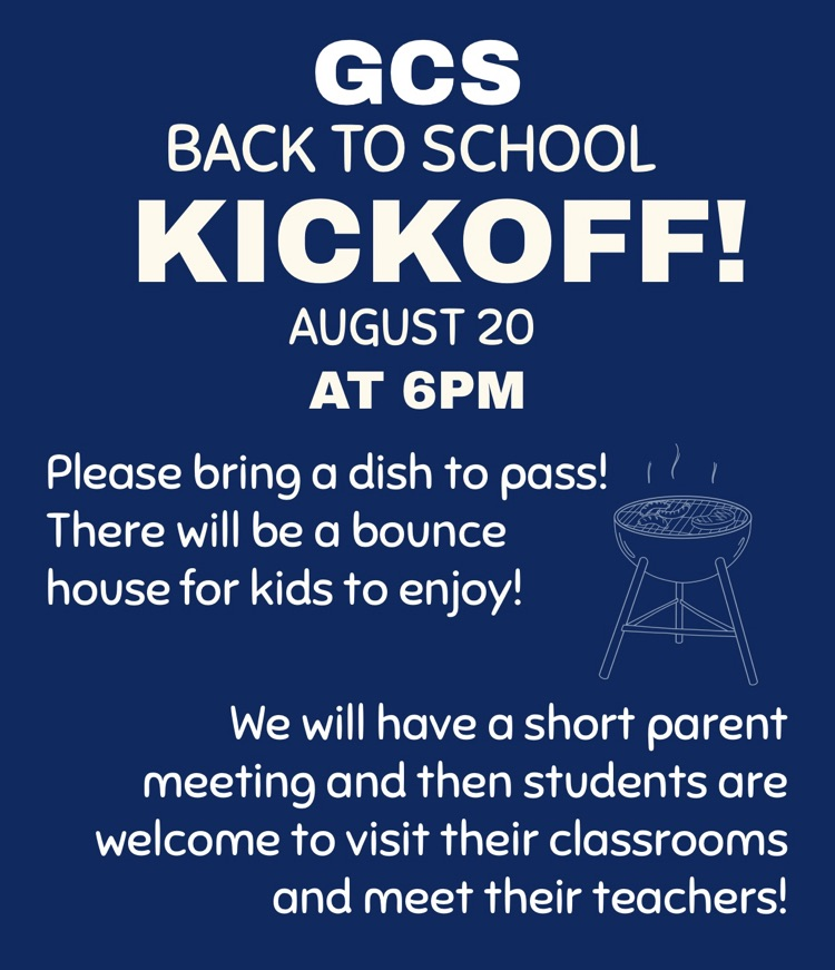 GCS back to school cookout