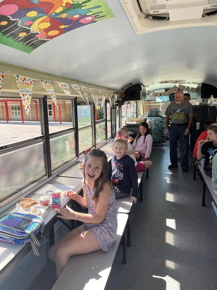 Birthday Bus Celebration