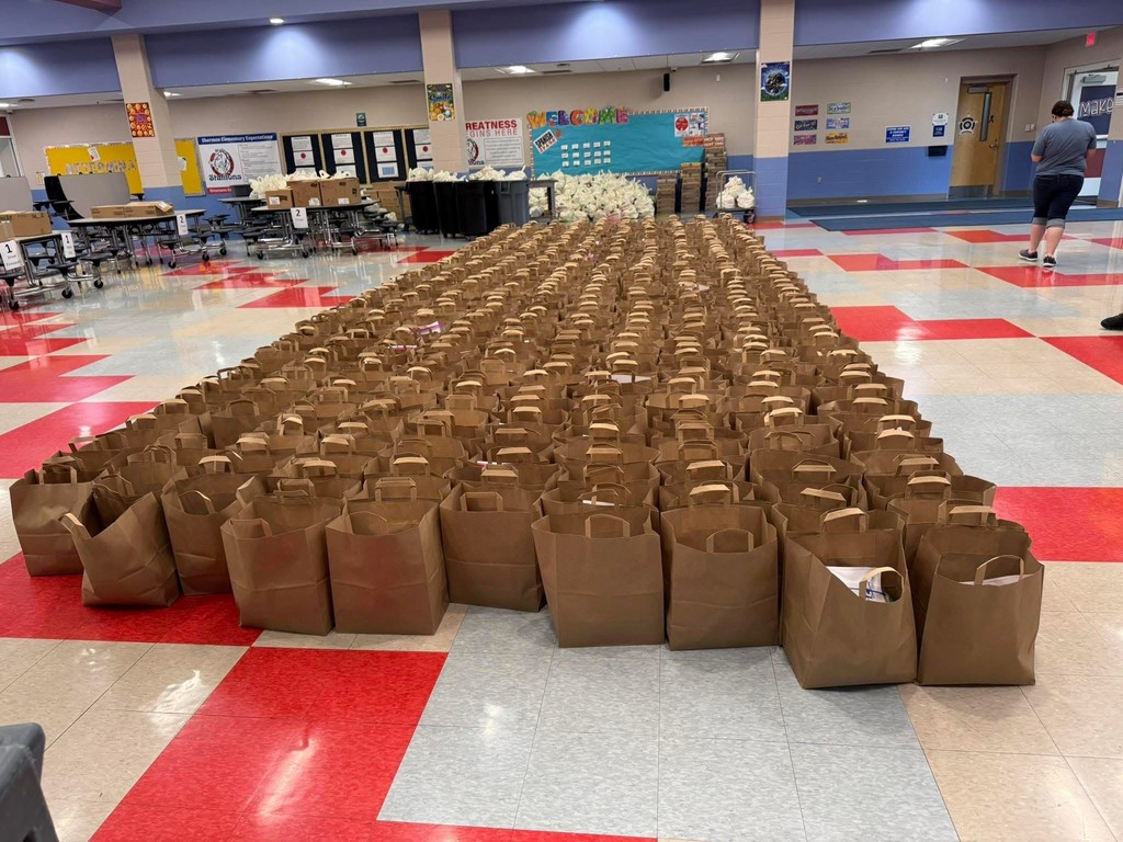 Brown bag lunches in school