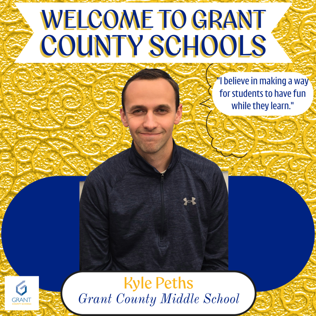 Man, blue shirt yellow background
