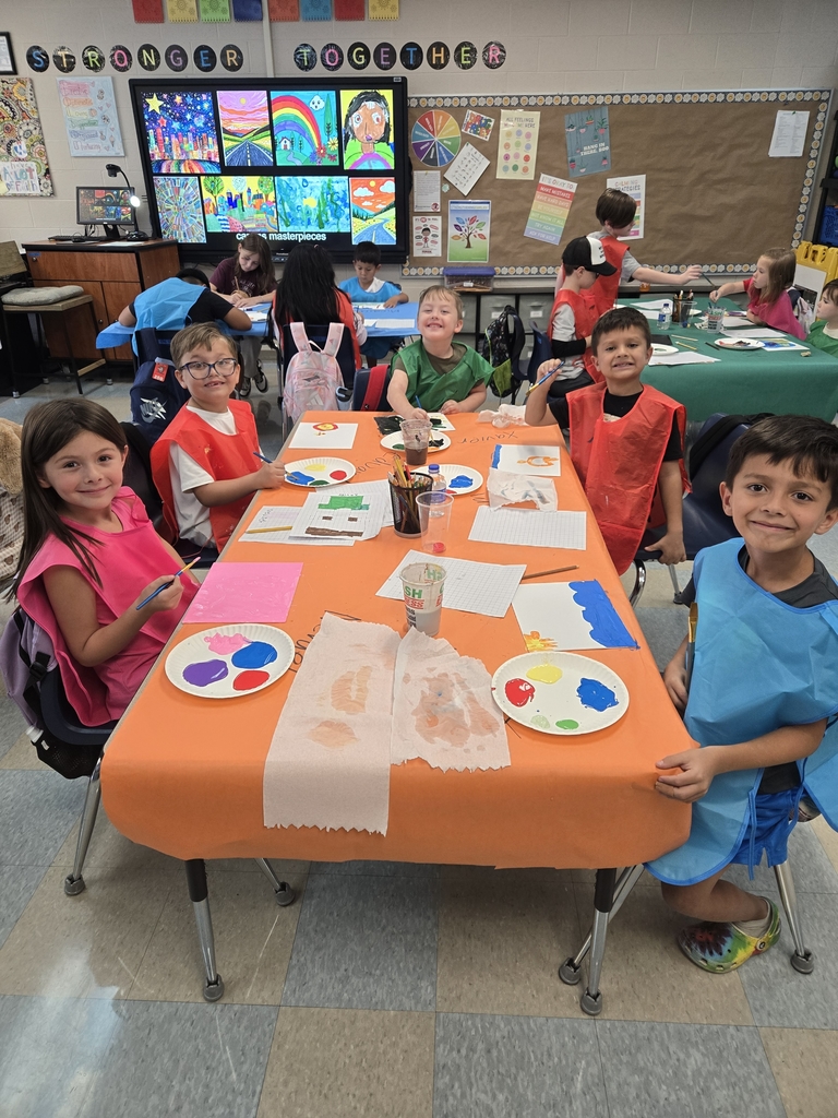 orange table