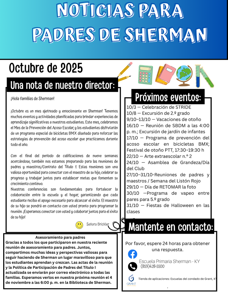 newsletter (Spanish)