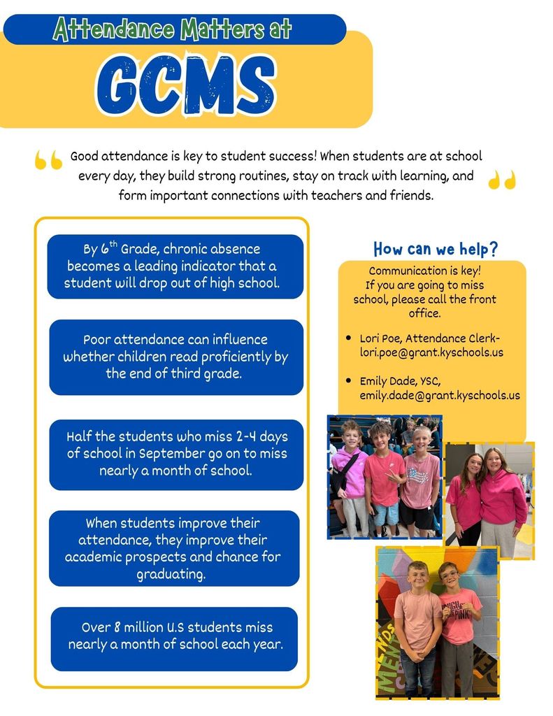 October Attendance flyer