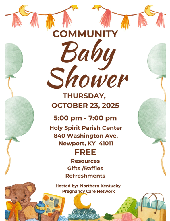 community baby shower (English)