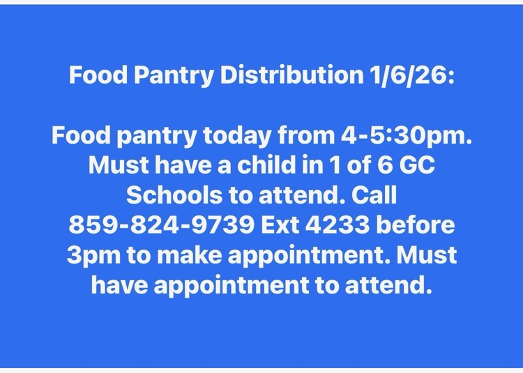 Food Pantry 1/6/26