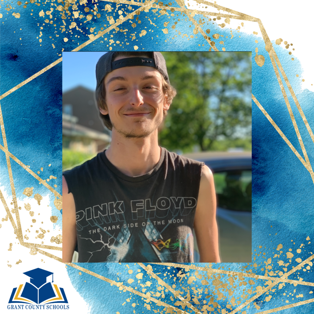 Man in black shirt and hat