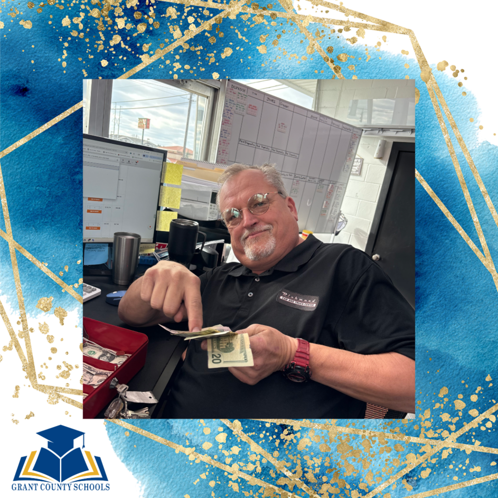 blue squares with gold squares