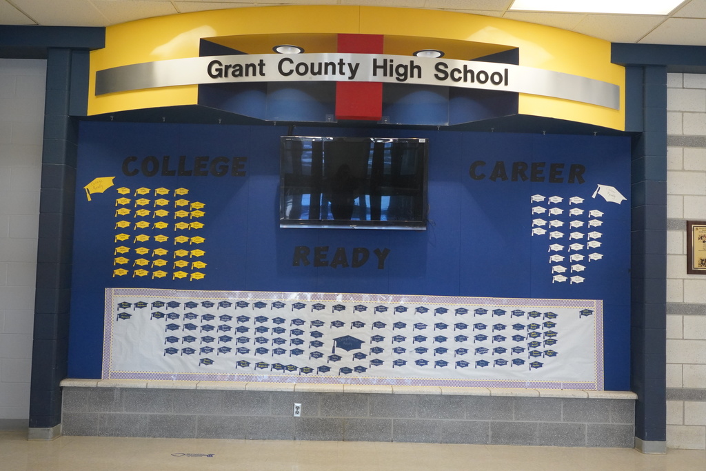 Wall of names to celebrate students
