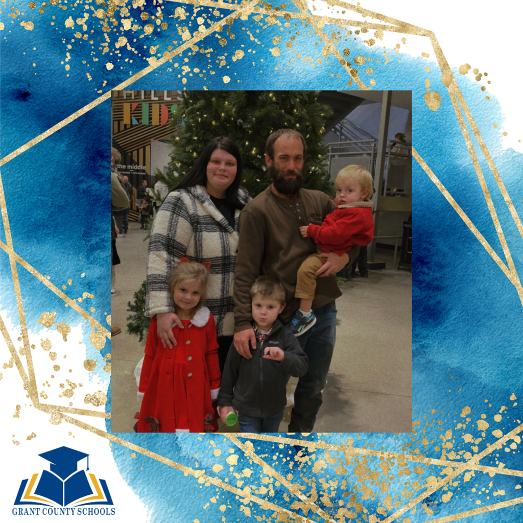 blue and gold and white