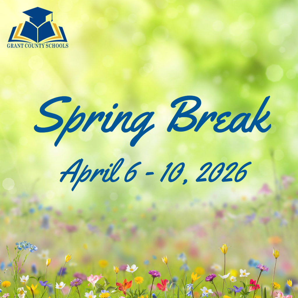 green with wild flowers