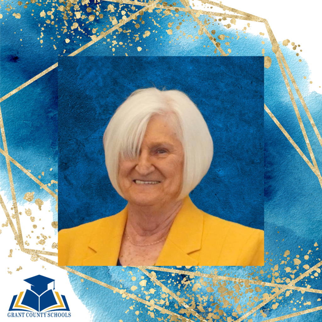 blue and gold and white