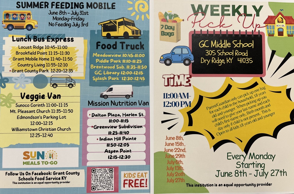 Summer Feeding 2026 Info