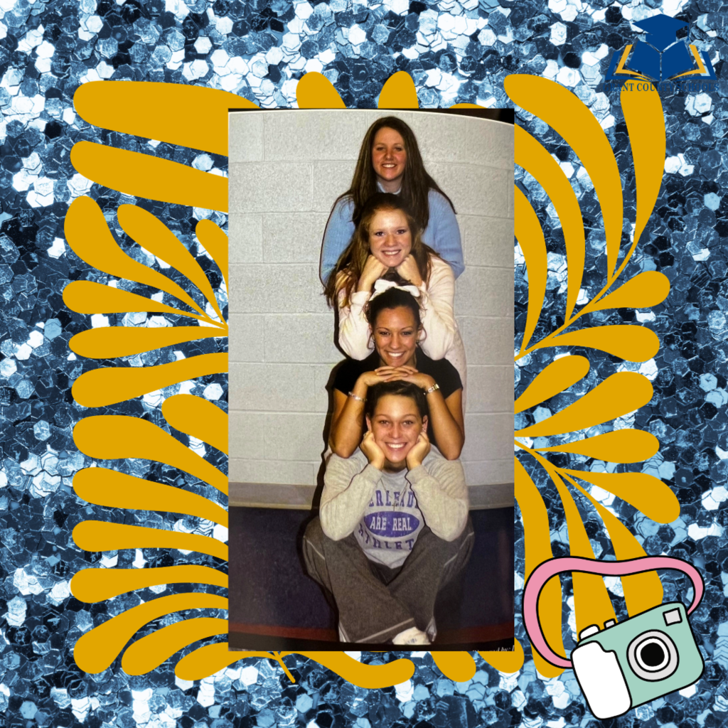four girls smiling