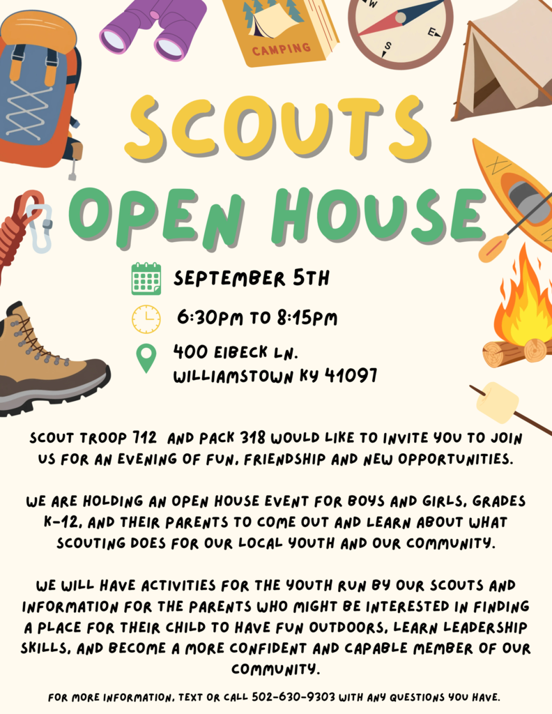 scouts open house