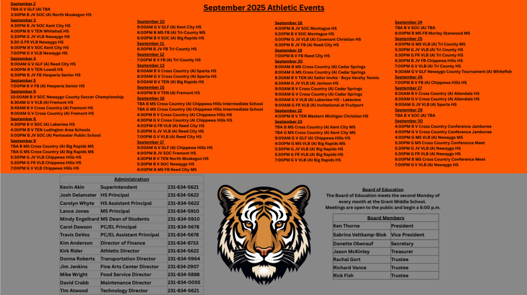 Athletic Events
