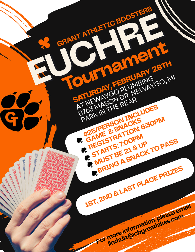 Boosters Euchre Tournament 