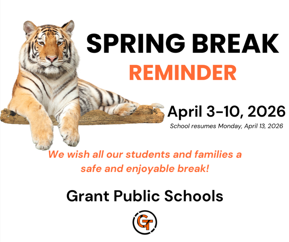 Spring Break Reminder