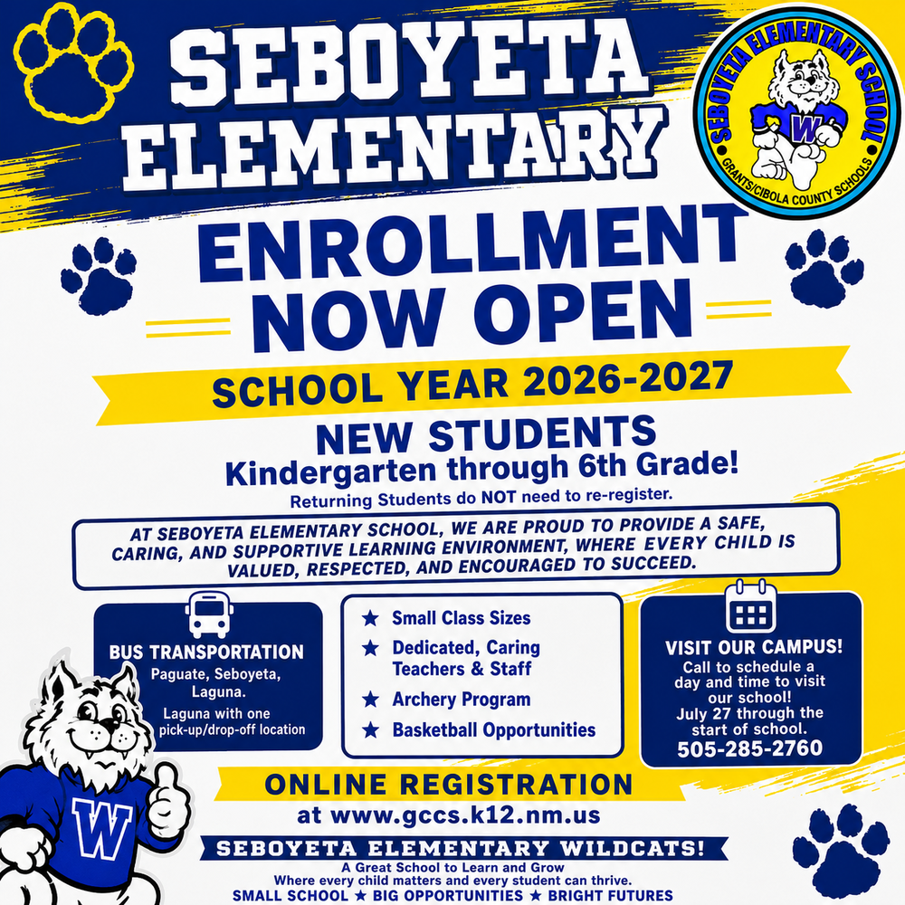 Enrollment Now Open