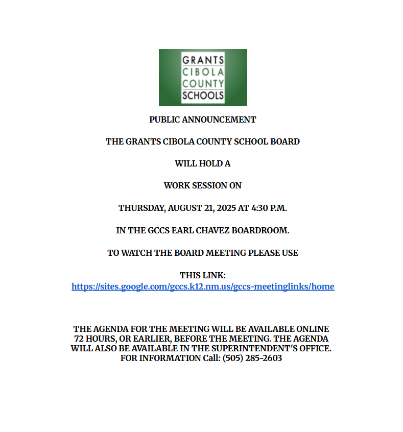 PSA WORK SESSION AUGUST 21, 2025