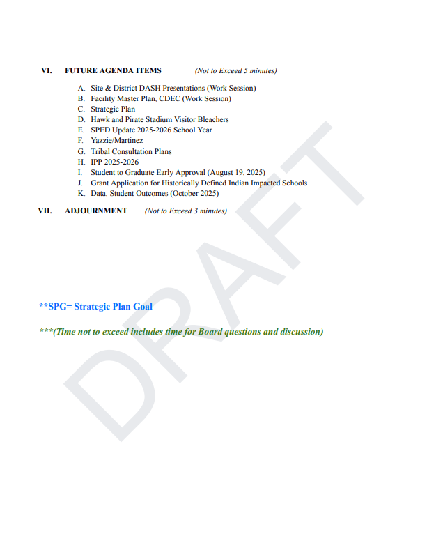 Agenda August 21, 2025