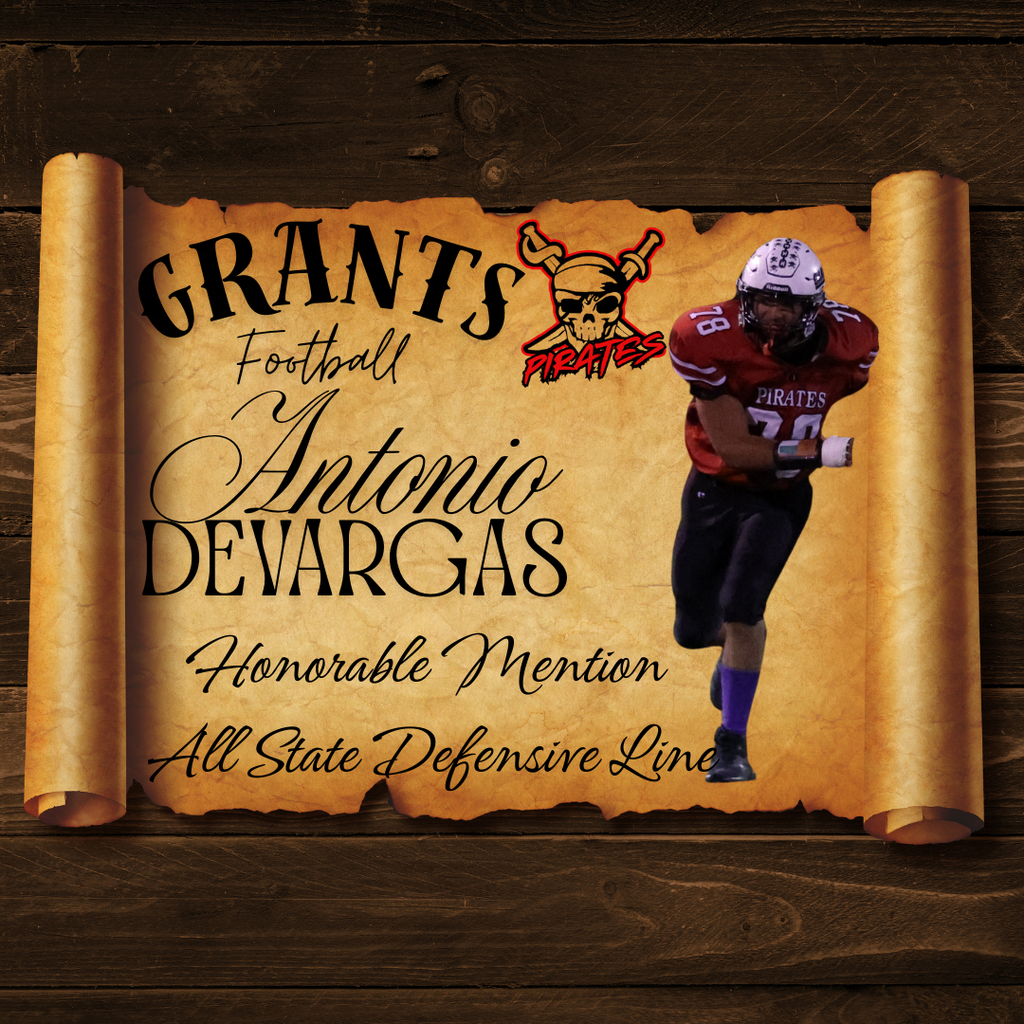 Antonio DeVargas HM All State