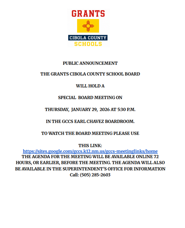 PSA January 29,  2026