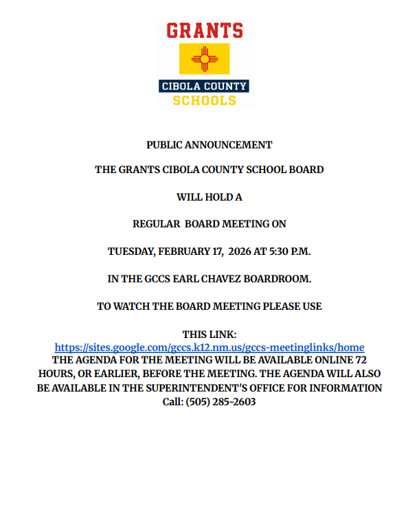 PSA February 13, 2026