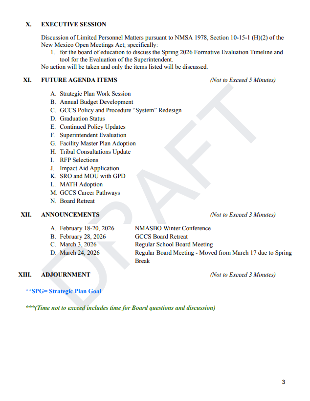 Agenda February 17, 2026