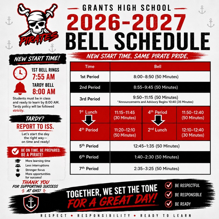 bell schedule
