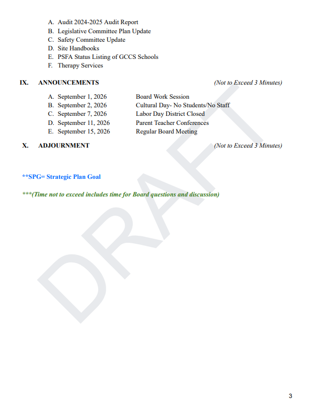 Agenda Aug 18