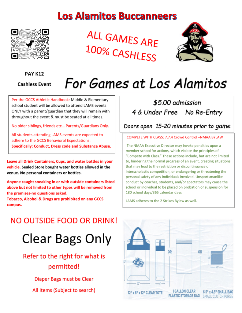 QR CODE-Home Game info