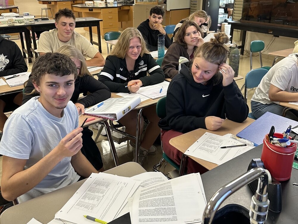 Physiology class photo
