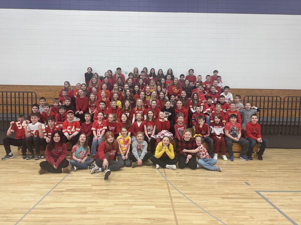 Students in Chiefs Gear