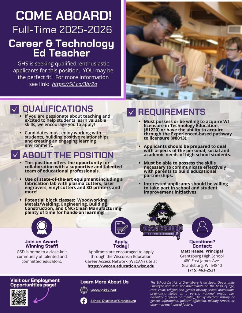 tech ed teacher