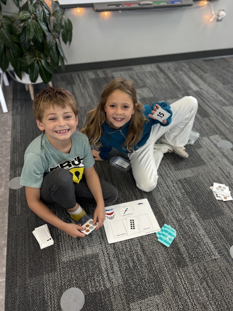 2nd Grade is Learning new Work Place Math Games!